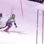 VIDEO-Ski-Hirscher-echappe-de-peu-au-crash-d-un-drone-en-plein-slalom